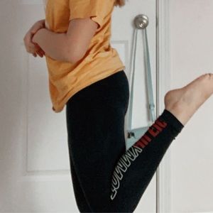 tommy hilfiger navy blue leggings